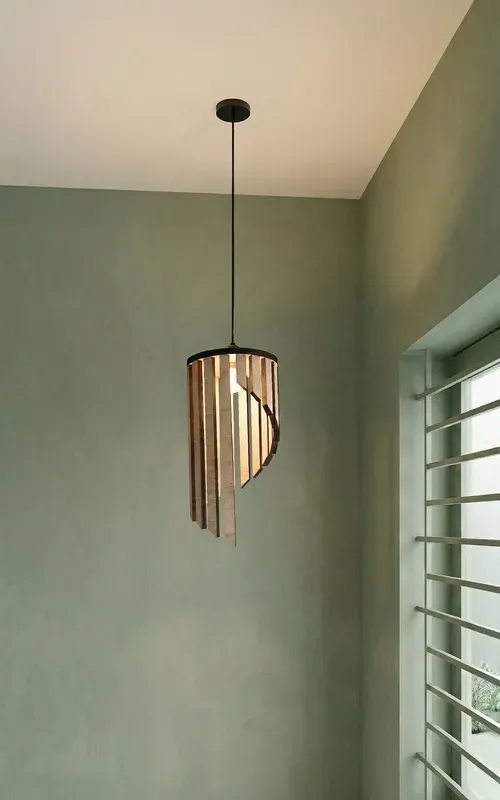 Hanging Popsicle Sticks view 1