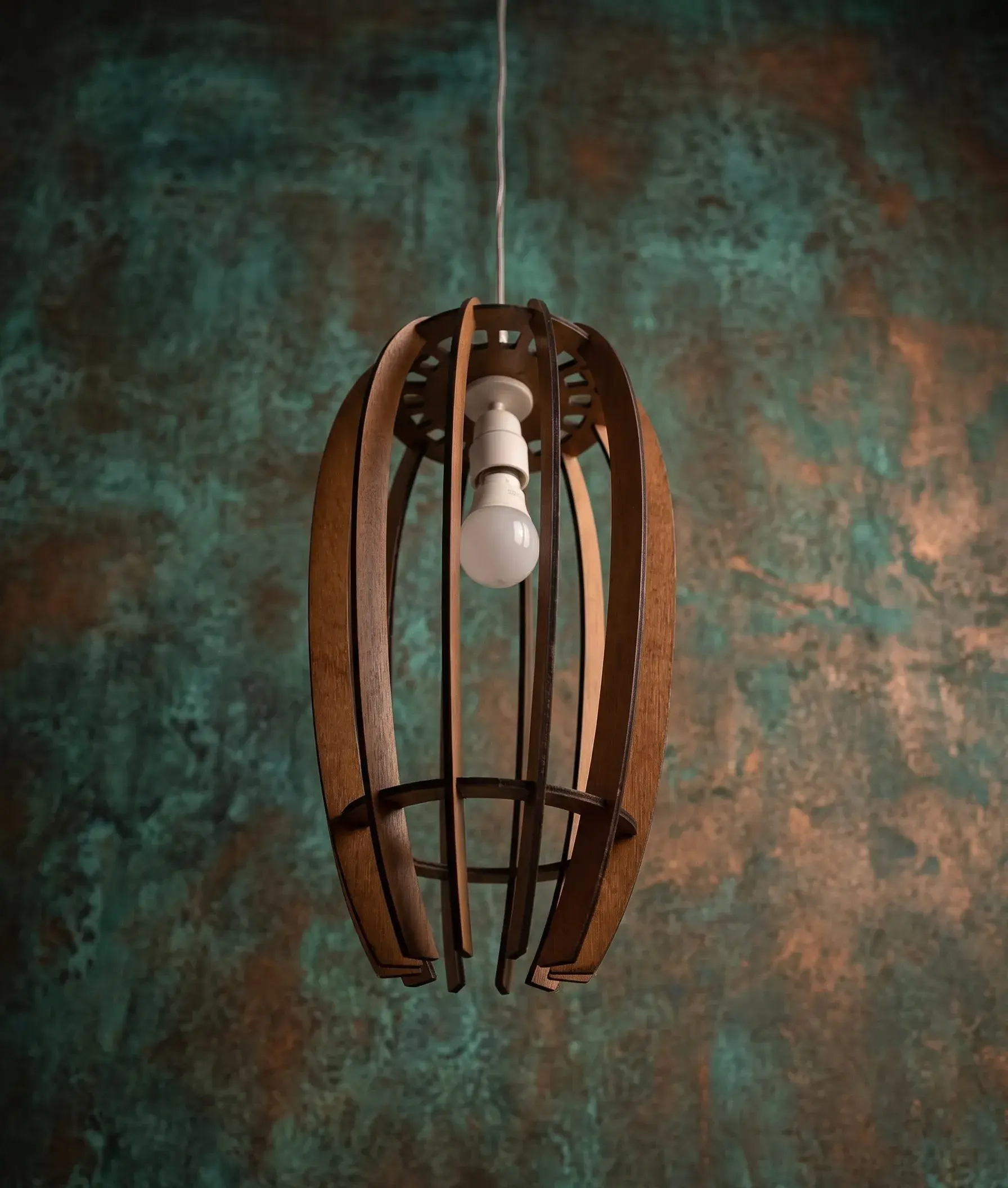 Slatted Pendant view 2