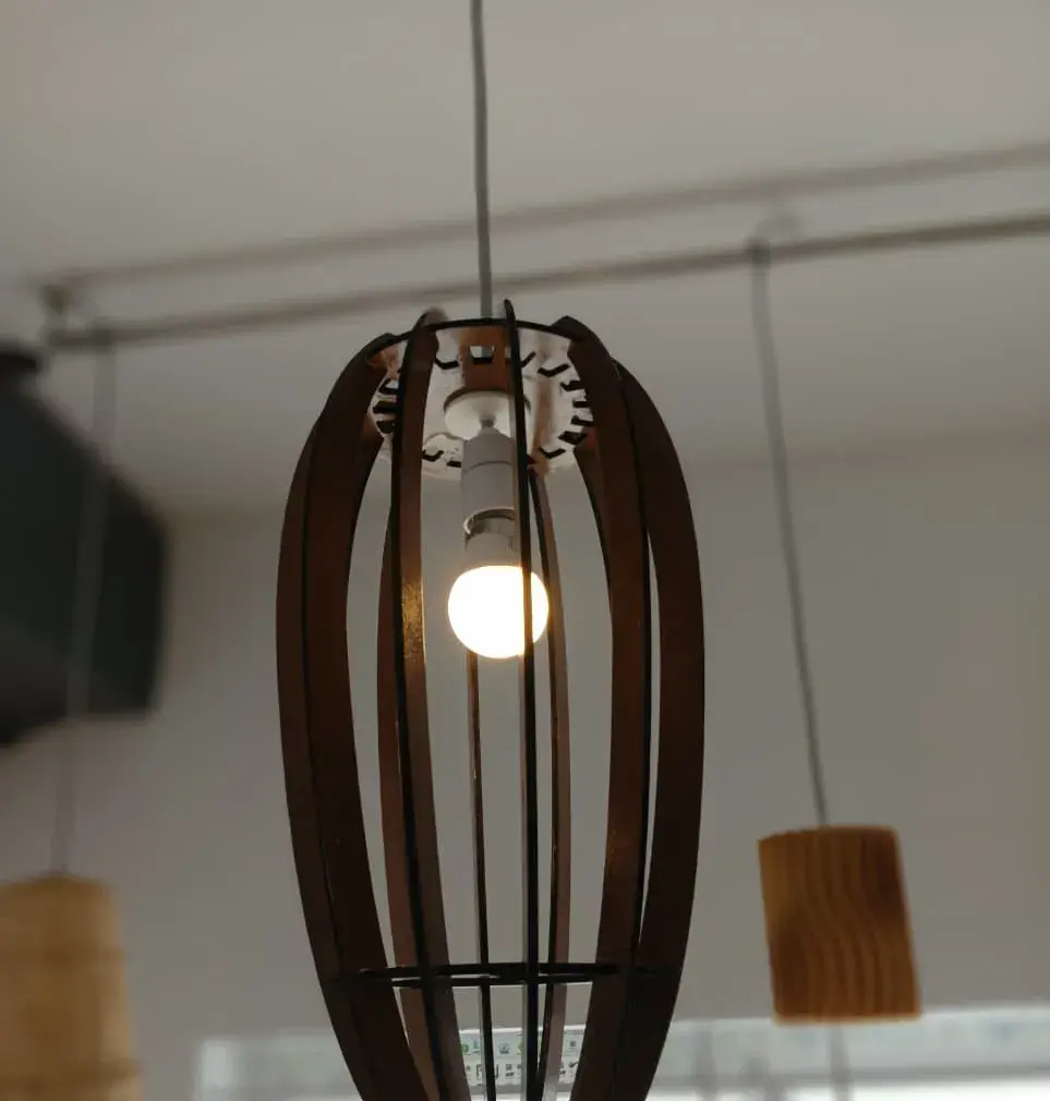 Slatted Pendant view 3