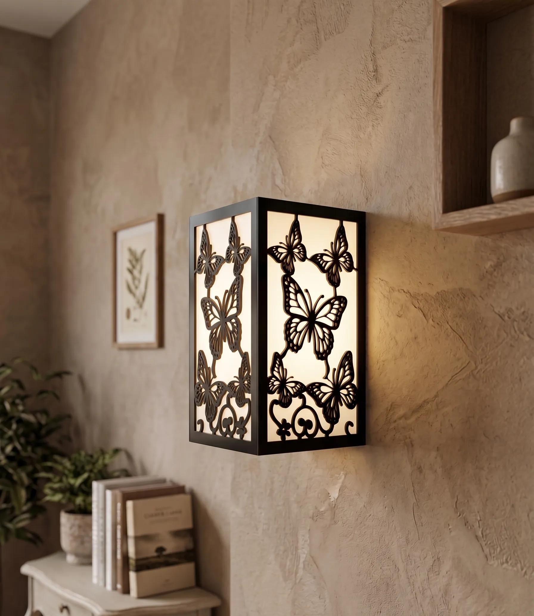 Butterfly Wall Light view 1
