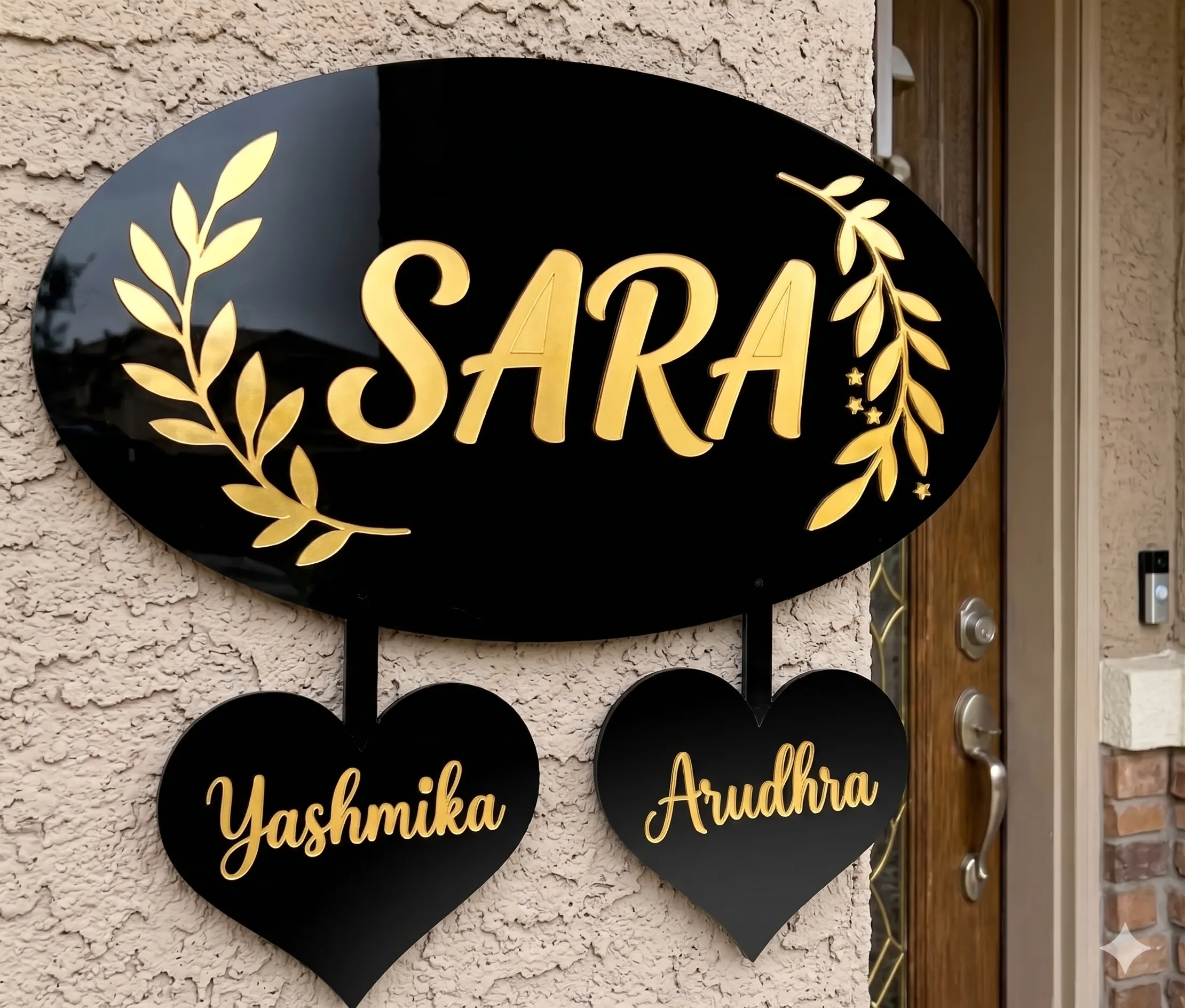 House Name Plate view 1