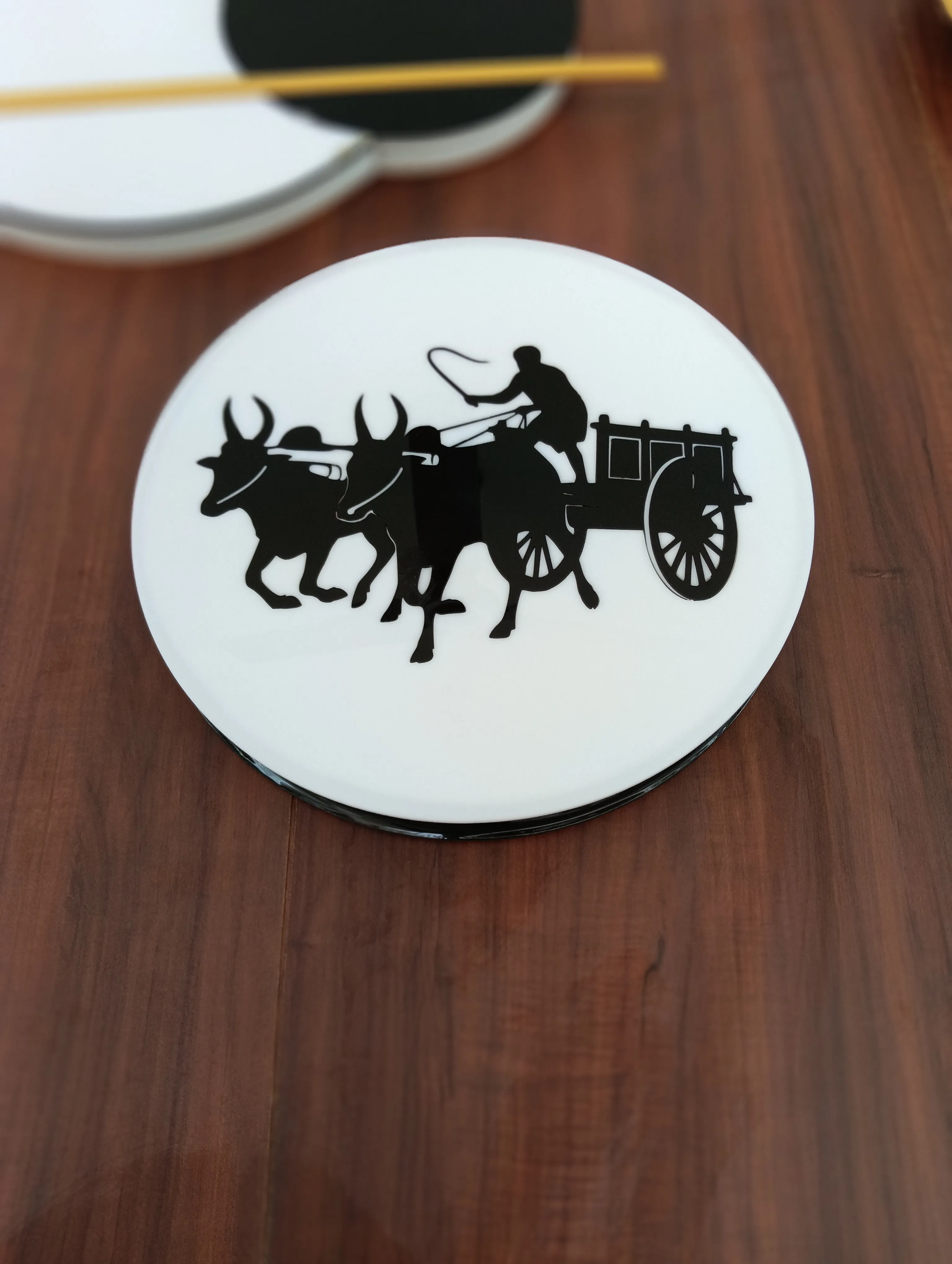 Double Bullock and Cart Wall Sconce view 2